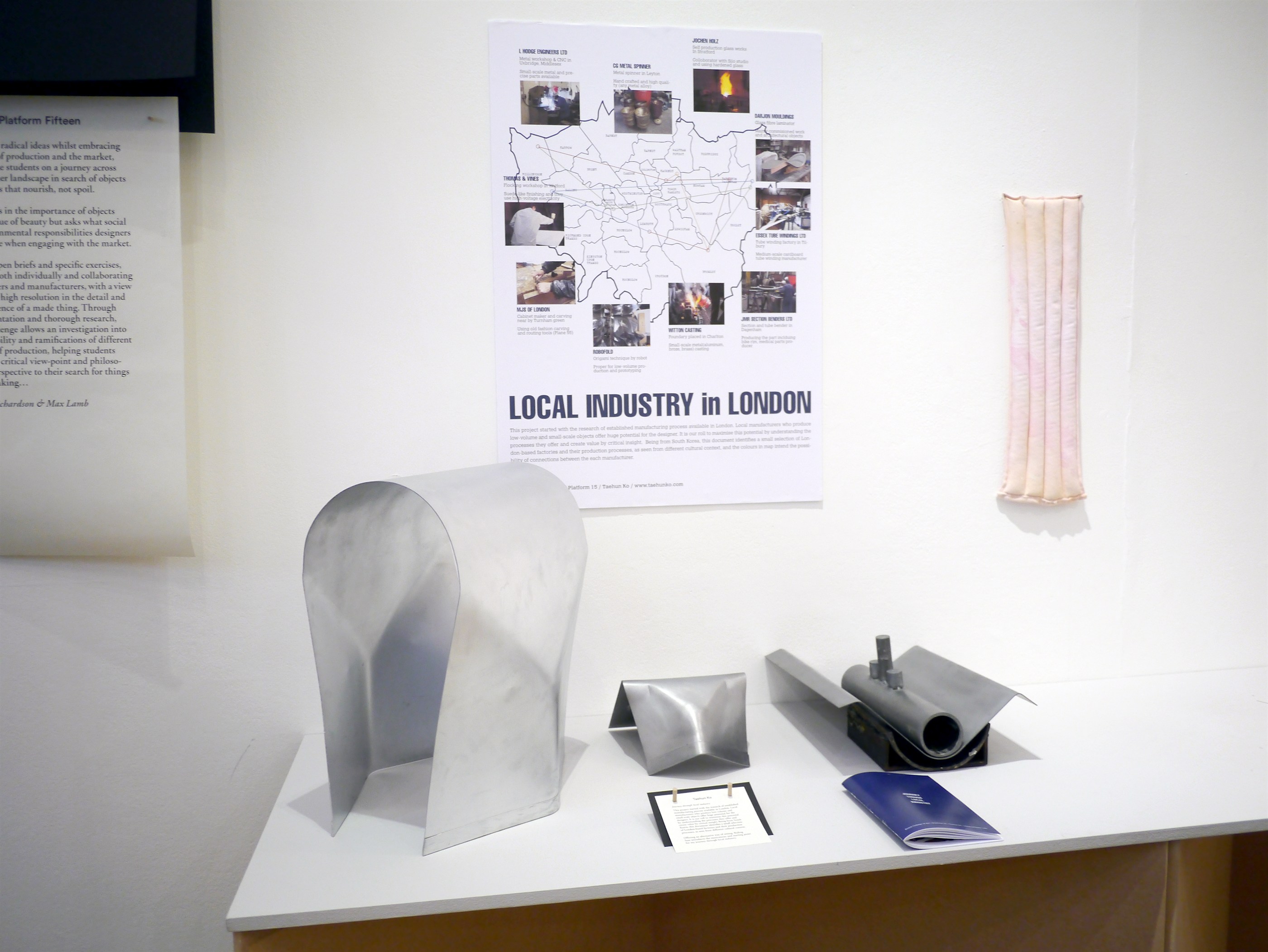 Journey Through Local Industry — Research, Low stool designed by Taehun Ko, RCA WIP 2014, 2014