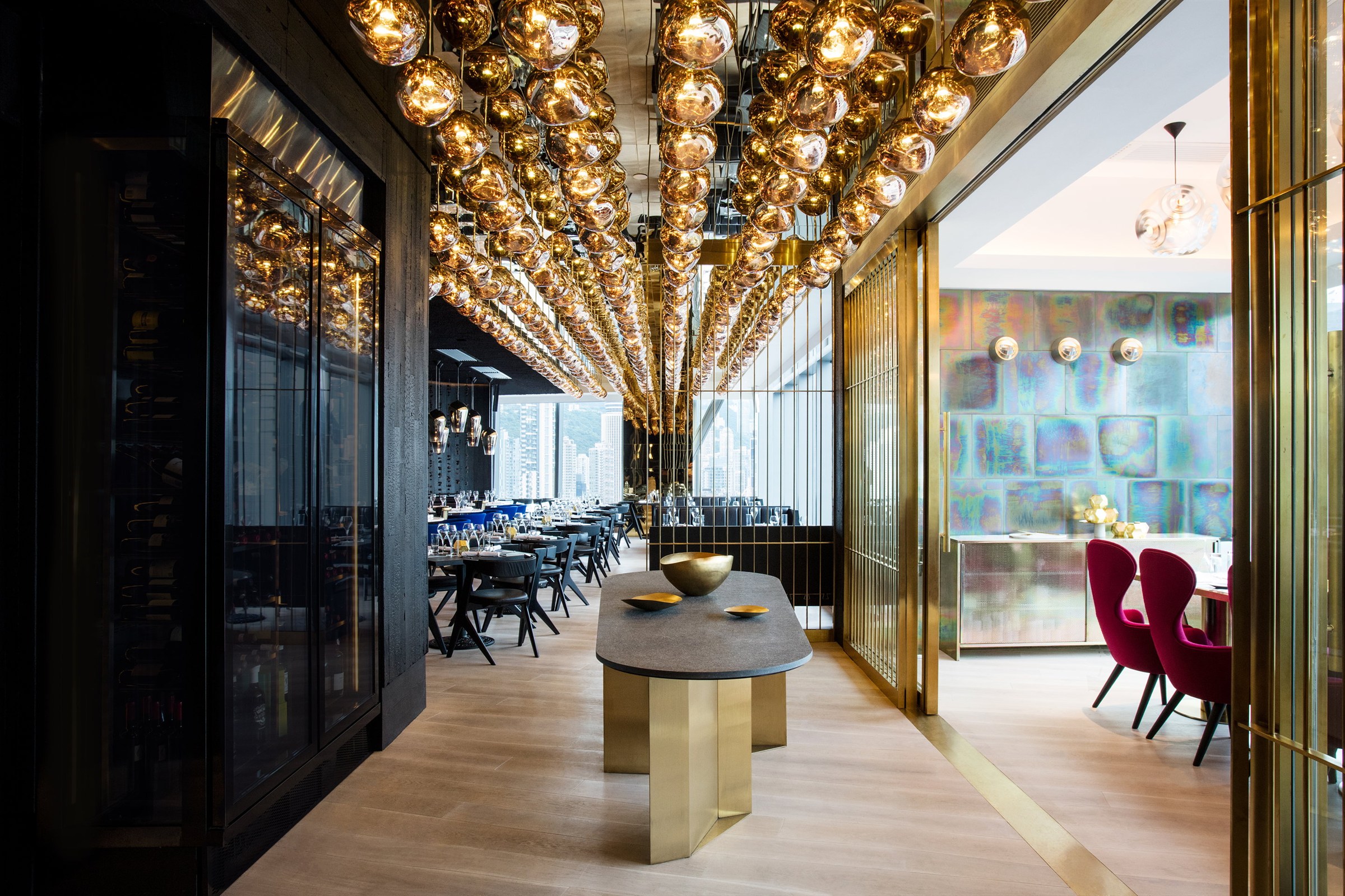 Alto Restaurant — Interior, Bespoke Furniture designed by Taehun Ko, Tom Dixon, Design Research Studio, 2016